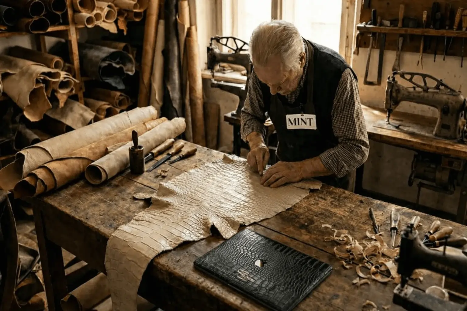 Mint UAE Tailored Leather Craftsmanship